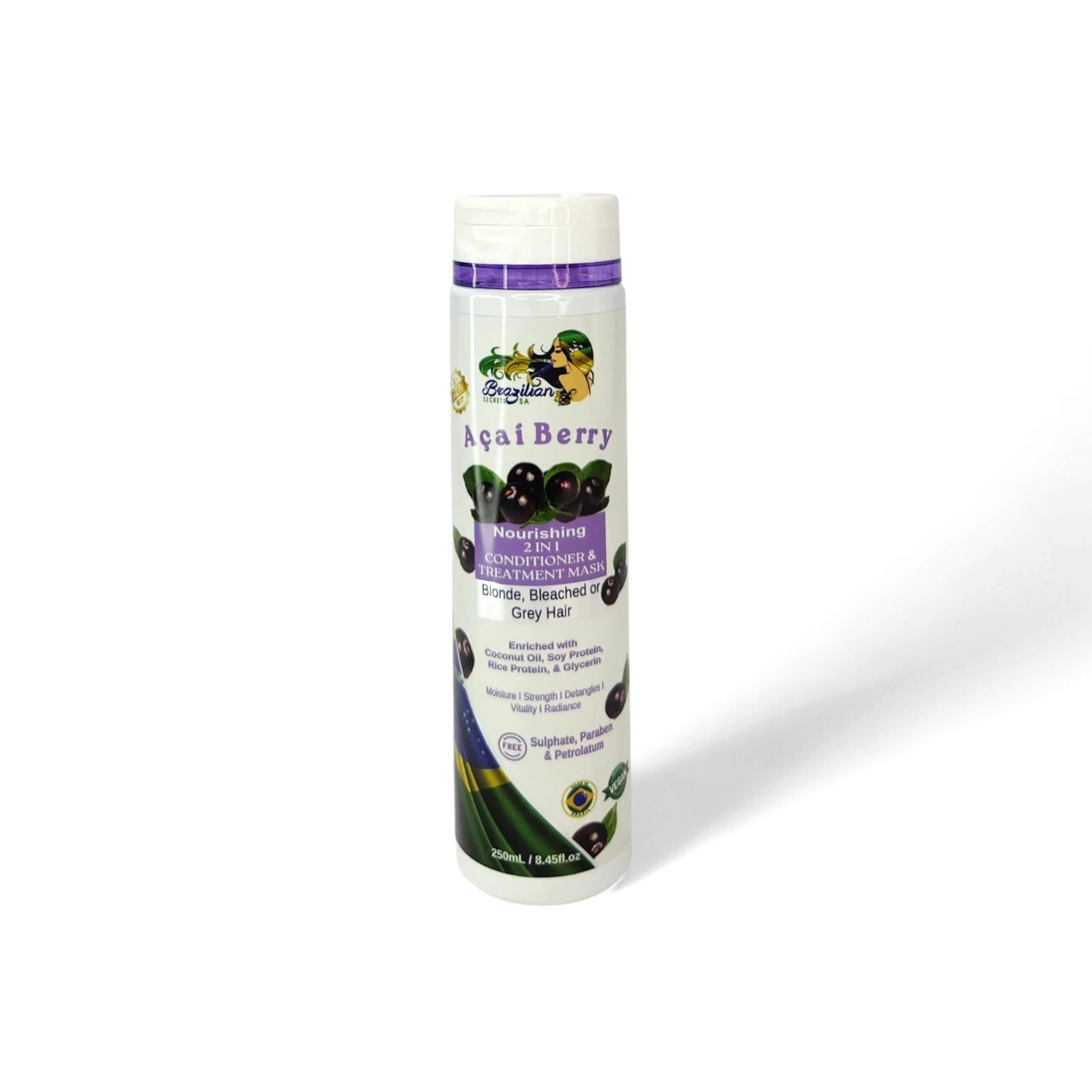 Açaí 2-in-1 Conditioner/Treatment Mask - 250ml